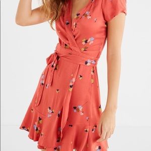 Kimchi Blue Rita Wrap Dress S